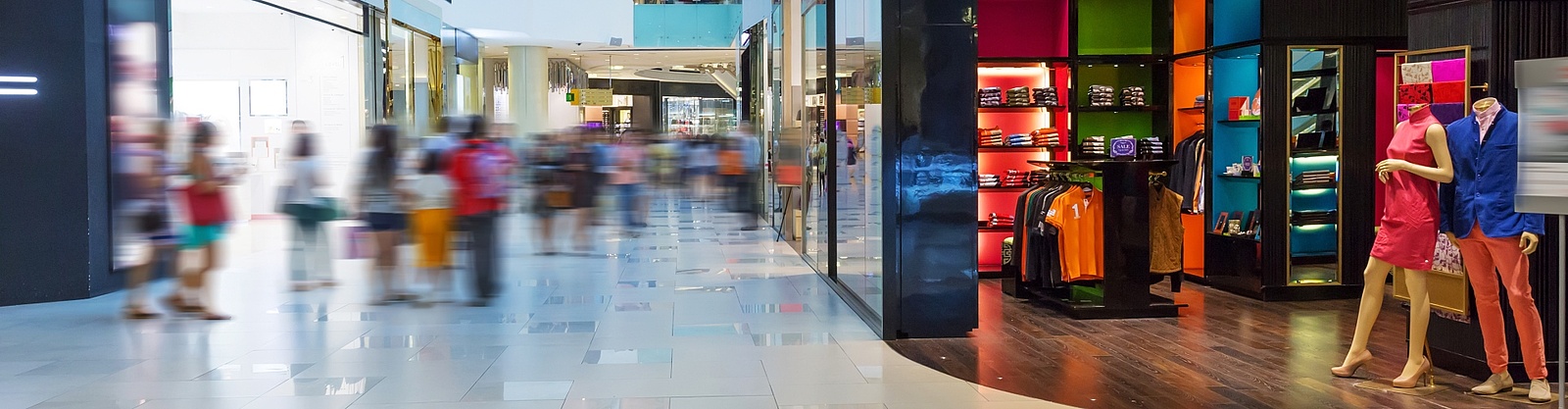 Air filtration for shopping malls 